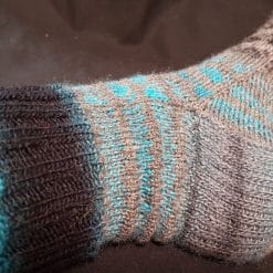 chaussettes tricotées main technique magic loop