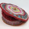 béret en tricot jacquard très coloré