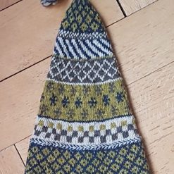 bonnet 4 tailles jacquard tricot style estonien