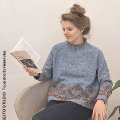 Pull Melna par Keito Studio / Tricot Jacquard